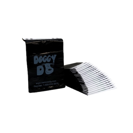 Doggy Do Bags On Hanger, 20 Hangers, 100 Bags Per Hanger MPN:2124B