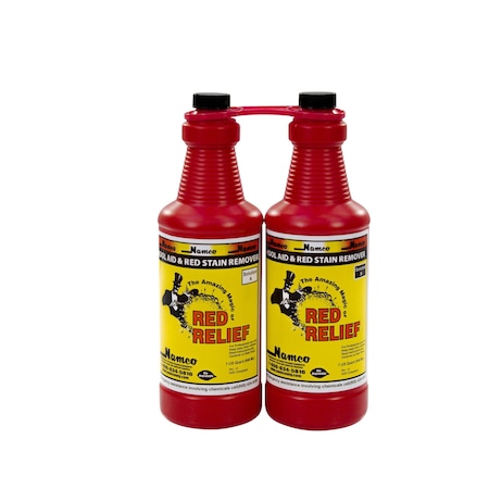 Red Relief Stain Remover, 2 Bottle Kit, 2 qt., PK2 MPN:3080A