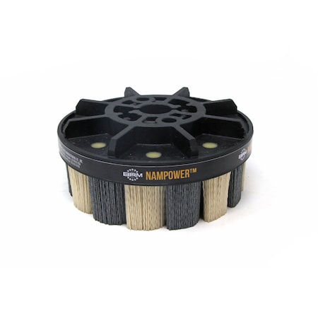 NAMPOWER ADT1503880 Abrasive Disc Brush, Turbine Style, 150mm Diameter, 38mm Trim, 80 Grit MPN:ADT1503880