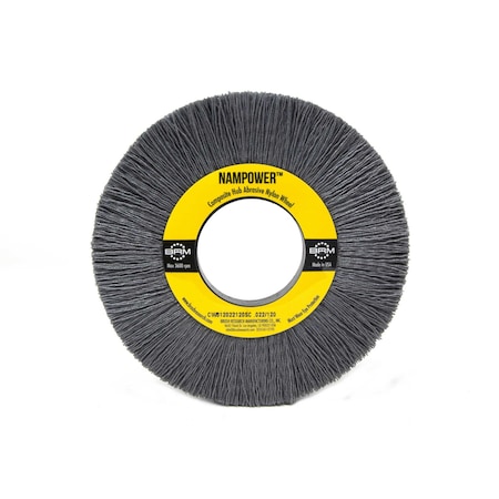 CW612040120SC NAMPOWER Abrasive Wheel Brush, 6