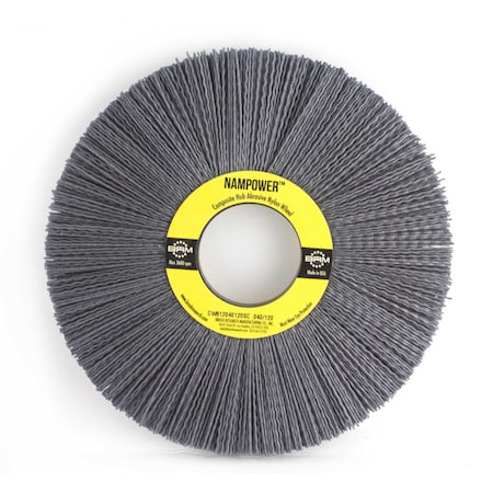 CW812022120SC NAMPOWER Abrasive Wheel Brush, 8