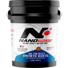 Nano Pro MT® 75W-90 Finished Synthethic Gear Oil 640 oz. Pail NDT640SGO