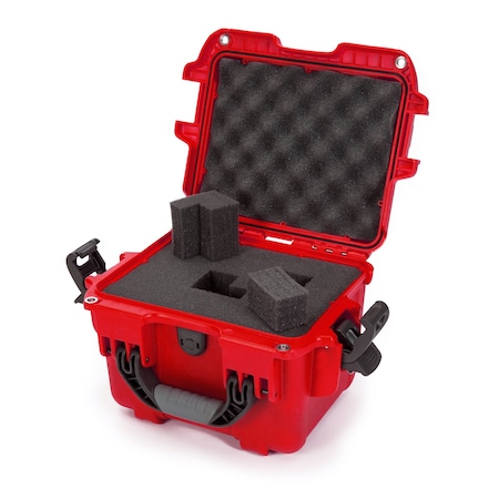 Case with Foam, Red, 908S-010RD-0A0 MPN:908S-010RD-0A0