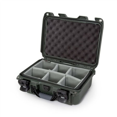 Case with Padded Divider, Olive, 915S-020OL-0A0 MPN:915S-020OL-0A0