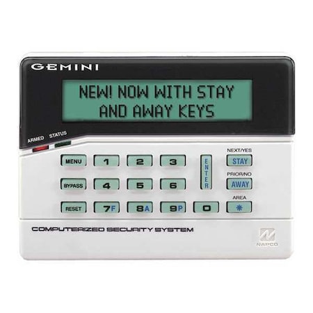 Wireless Intrusion Keypad, 5-7/8