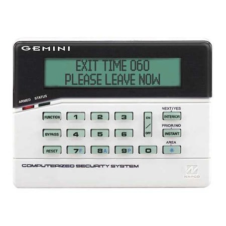 Wireless Intrusion Keypad, 5-7/8