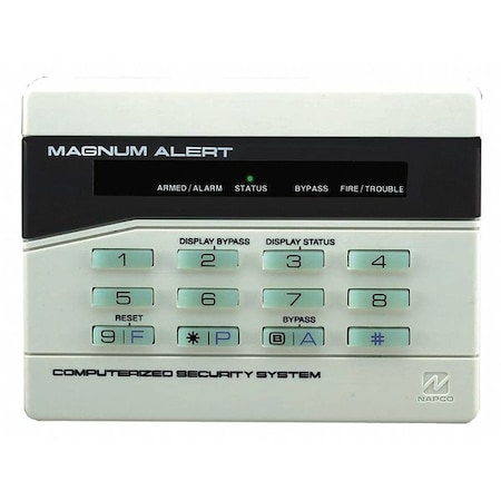 Intrusion System Keypads, 5-7/8