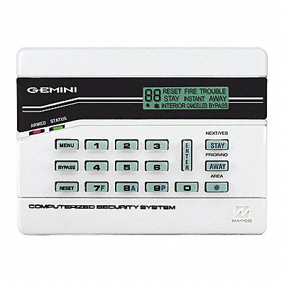 Intrusion System Keypads 5-7/8 W LED MPN:GEM-K4RF