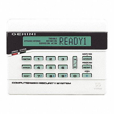 Intrusion System Keypads 5-7/8 W LCD MPN:GEM-RP2ASE2