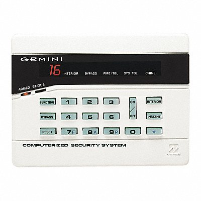 Intrusion System Keypads 5-7/8 W LED MPN:GEM-RP3DGTL