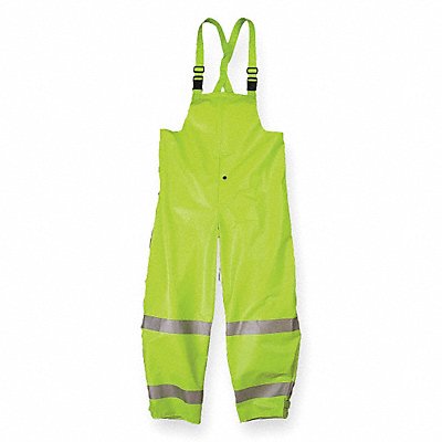 Arc Flash Rain Overall Cat 1 Ylw/Grn XL MPN:1501TFYX