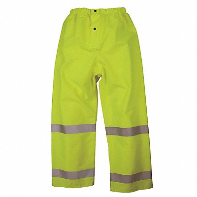 Rain Pants Class E Yellow/Green S MPN:101PFYS