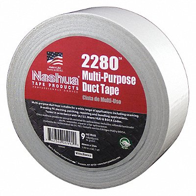 Duct Tape White 1 7/8 in x 60 yd 9 mil MPN:2280