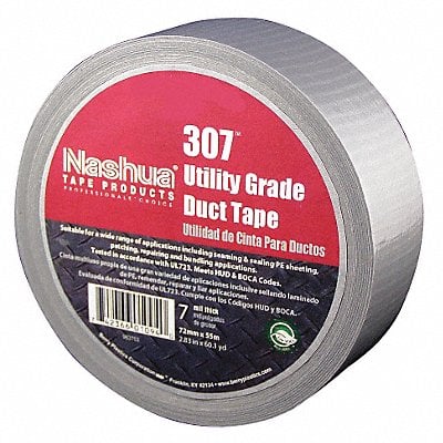 Duct Tape Gray 2 7/8 in x 60 yd 7 mil MPN:307