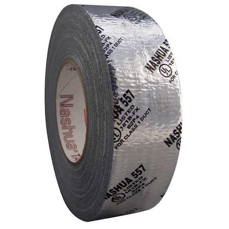Duct Tape, Silver, 60 yd L, 1-7/8 in W MPN:557
