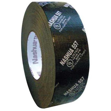 Duct Tape, Black, 60 yd L, 1-7/8 in W MPN:557