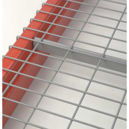 Pallet Rack Decking, Steel Wire, 52 in W, 36 in D, Silver, Zinc Finish, Gauge: 5 MPN:D3652BB3A3P