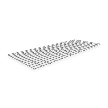 Decking, Steel, 60 in W, 24 in D, Gray, Zinc Finish, Gauge: 5 MPN:KSG2460
