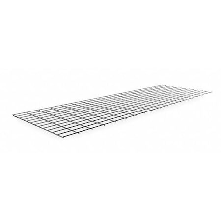Decking, Steel, 72 in W, 24 in D, Gray, Zinc Finish, Gauge: 5 MPN:KSG2472