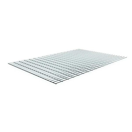 Decking, Steel, 72 in W, 48 in D, Gray, Zinc Finish, Gauge: 5 MPN:KSG4872