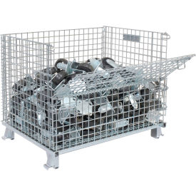 Nashville Folding Wire Mesh Container 2