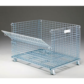 Nashville Folding Wire Mesh Container 48