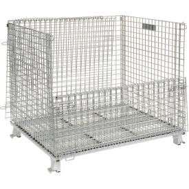 Nashville Folding Wire Mesh Container w/ Lid 48