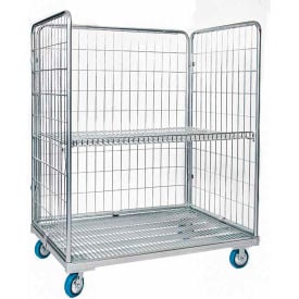 Nashville Wire Steel Cargo Cart Open Front 48