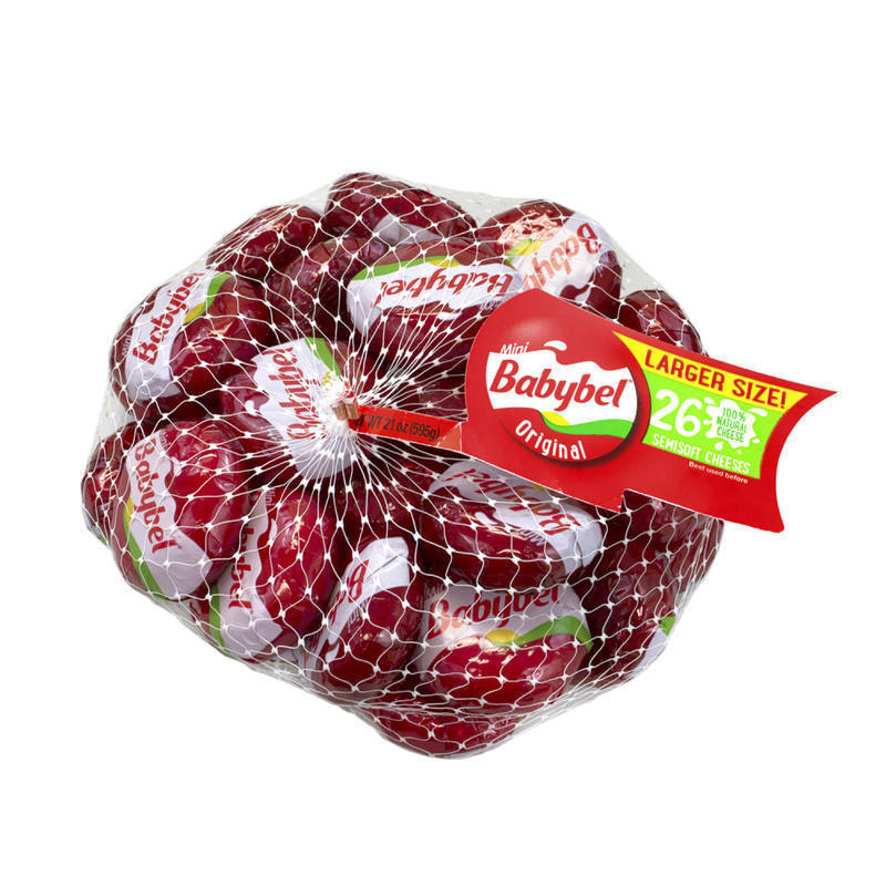 Babybel Mini Original Cheese, Pack Of 26 MPN:478716
