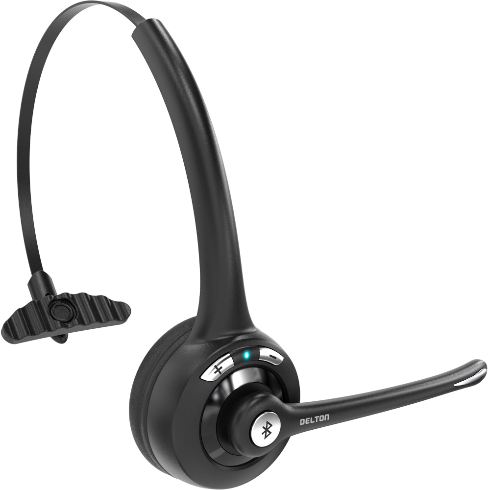 Delton 10X Bluetooth Wireless Computer Headset, Black, Total Qty 1 MPN:DBTHEAD10X