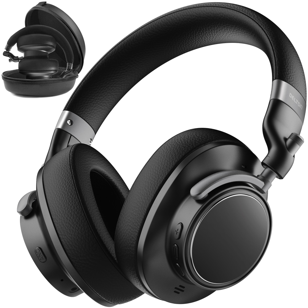 Delton M201 Wireless Computer Headset, Bluetooth, Black, Total Qty 1 MPN:DHBM201