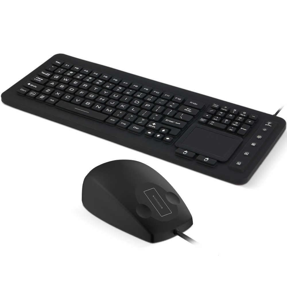 Delton M70/M41 Wired Keyboard with Mouse Combo, Black, Total Qty 1 MPN:DKMKITWM71-U