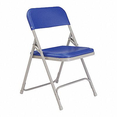 Folding Chair Plastic Blue PK4 MPN:805