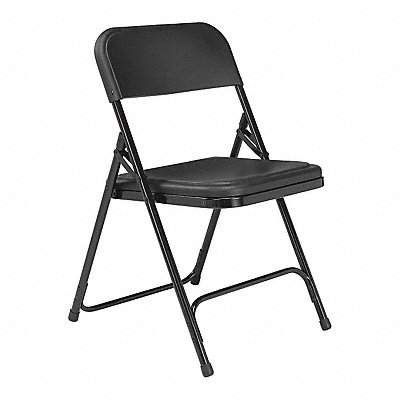 Folding Chair Plastic Black PK4 MPN:810