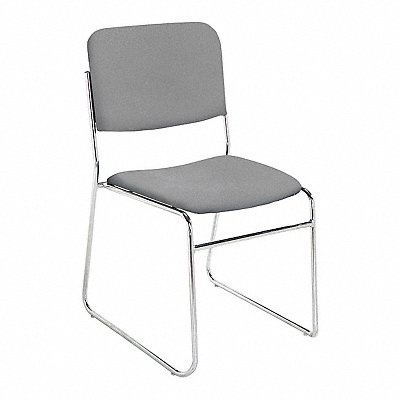 Stacking Chair Steel Gray/Chrome MPN:8652 Stacking Chair Steel Gray/Chrome MPN:8652