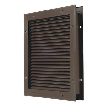 Door Partition Louver, 17 1/4 in H MPN:L-700-BFDKB-18x18