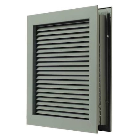 Door Louver, 10 1/4 in H, 18 1/4 in W MPN:L-700-RX-20x12