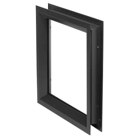 Door Window Frame Kit, 30 inx22 in, Brown MPN:L-FRA100DKB-24x32