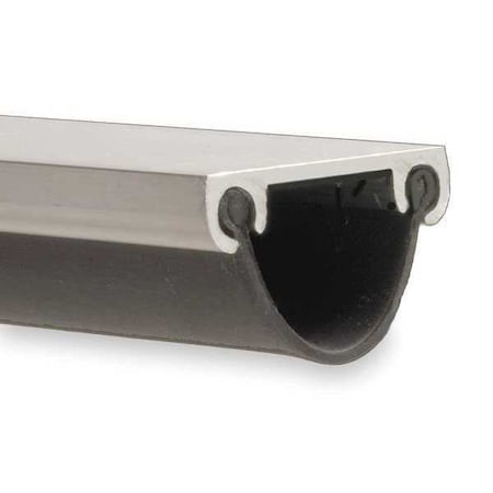 Door Bottom, 18 Ft, Black MPN:112N-18