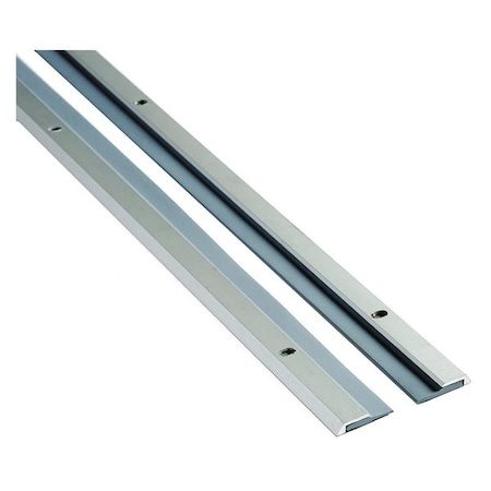 Astragal, Black, Aluminum, 8 ft L, PK2 MPN:115NA-96x2