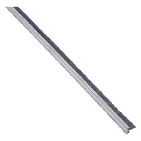 Door Weatherstripping, Silver, 8 ft L MPN:136P-96