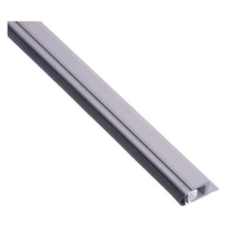 Door Weatherstripping, Silver, 8 ft L MPN:140SA-96