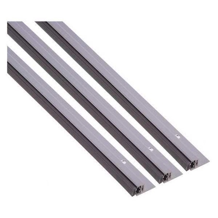 Door Weatherstripping, Silver, 7 ft L MPN:157MA-48