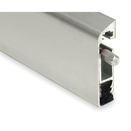 Automatic Door Bottom, 1/4x48In, Aluminum MPN:220NA-4