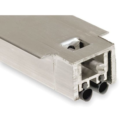 Automatic Door Bottom, 3/8x36In, Aluminum MPN:320S-3