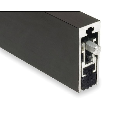 Automatic Door Bottom, 1/2x36In, Aluminum MPN:420NHMDKB-3