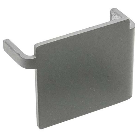End Cap, Steel, Gray, 1 5/16 in L, PK10 MPN:9945NEC