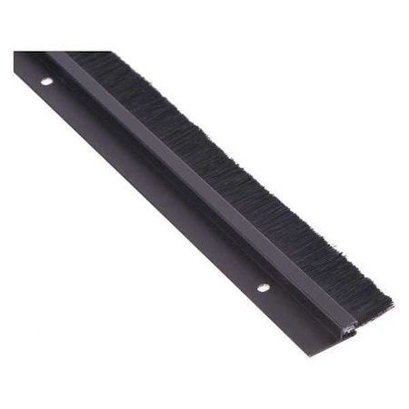 Door Weatherstripping, Dark Bronze, 3 ft L MPN:D608DKB-36