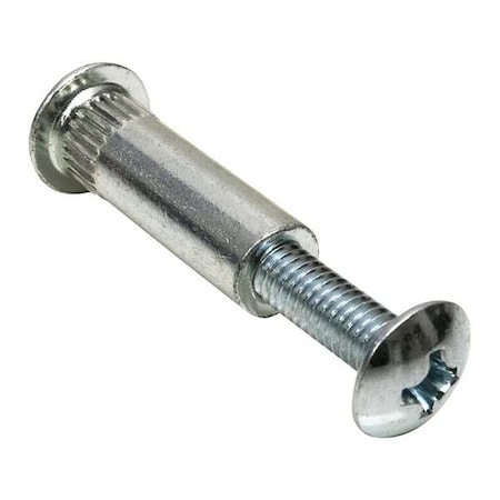 Fire Door Thru-Bolts, Silver, Steel, PK20 MPN:FDTB 1/2