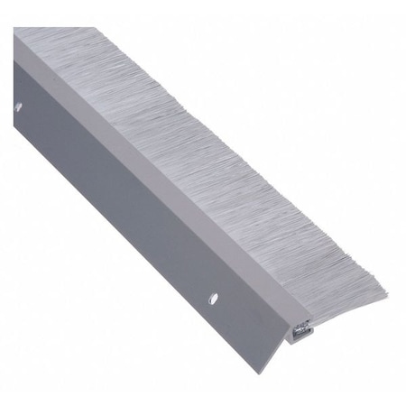 Door Weatherstripping, Silver, 3 ft L MPN:H623A-36